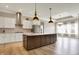 Bright kitchen with large island, stainless steel appliances, and open layout at 16544 Gaither Ct, Westfield, IN 46074