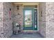 Welcoming front entrance with decorative accents and charming decor, adding a cozy touch to the home at 1667 Decourcy Ct, Franklin, IN 46131