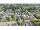 Sprawling neighborhood view featuring mature trees and charming single-Gathering homes at 2031 Central Ave, Indianapolis, IN 46202