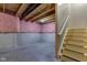An unfinished basement featuring concrete floor, insulated walls, and utility access at 281 Dovetree Dr, Danville, IN 46122