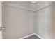 A walk-in closet with gray walls and wire shelving at 281 Dovetree Dr, Danville, IN 46122