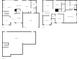 A detailed floor plan showcases the layout of the home, highlighting room sizes, and the general design at 281 Dovetree Dr, Danville, IN 46122