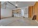 Clean garage with shelving for enhanced storage capabilities at 281 Dovetree Dr, Danville, IN 46122