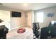 Bright office space with a unique rug, offering a comfortable and inspiring work environment at 3535 Merchmont Rd, Bargersville, IN 46106