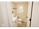 Bright bathroom featuring modern fixtures and a neutral color palette creating a serene and clean space at 4504 Winthrop Ave, Indianapolis, IN 46205
