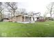 Landscaped yard and view of the home, showcasing the home's setting at 4504 Winthrop Ave, Indianapolis, IN 46205