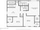 Detailed floorplan layout showcasing bedroom, bathroom, and loft dimensions for a residential property at 5520 N Woodside Ct, McCordsville, IN 46055