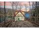 Charming home with a unique design, nestled by the lake and surrounded by trees at 6198 Grosbeak Dr, Nineveh, IN 46164