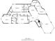 Detailed floor plan showcasing the home's layout and room dimensions at 6461 Sunset Ln, Indianapolis, IN 46260