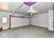 Spacious two car garage with automatic opener and access to backyard at 7953 Forest Park Dr, Indianapolis, IN 46217