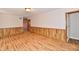 Spacious living room with wood floors and bright lighting at 7953 Forest Park Dr, Indianapolis, IN 46217