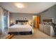 Spacious bedroom featuring soft carpet, a large bed, and natural light, creating a restful ambiance at 8510 N Park Ave, Indianapolis, IN 46240