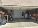 Spacious garage providing ample room for parking, storage, and various equipment and tools at 950 Kempson Ct, Westfield, IN 46074