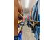 Walk-in closet with custom shelving, offering ample storage and organization for clothing and accessories at 1146 Mount Vernon Dr, Greenwood, IN 46142