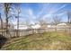 Backyard with wood fence at 1622 N Linwood Ave, Indianapolis, IN 46218