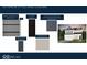 Color selection guide showing James Hardie gray slate plank, black shutters, and evening blue siding at 16429 Mount Logan Rd, Noblesville, IN 46060