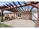 This backyard patio features an attractive pergola at 1721 Rachel Dr, Plainfield, IN 46168