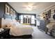 Serene bedroom highlighting decor, natural light, and unique design elements at 19252 Chestnut Grove Ln, Noblesville, IN 46062