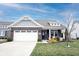 Charming single-story home featuring a brick facade, well-manicured lawn, and an attached two-car garage at 19252 Chestnut Grove Ln, Noblesville, IN 46062