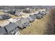 Aerial shot featuring a spacious backyard, perfect for outdoor activities and relaxation at 19966 Chatham Green Dr, Westfield, IN 46074