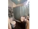 Functional bathroom featuring a vanity and shower at 245 E Plum St, Anderson, IN 46012