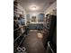 Efficient kitchen featuring ample storage and dark flooring at 245 E Plum St, Anderson, IN 46012