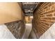 Basement view featuring exposed brick walls at 3732 N Kenwood Ave, Indianapolis, IN 46208