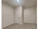 Bedroom featuring neutral colored walls, new carpet and a closet for storage at 5467 Powder River Ct, Indianapolis, IN 46221