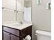 Bathroom featuring vanity, a mirror, and a toilet at 5944 Aldridge Dr, Whitestown, IN 46075
