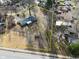 Aerial view of home with boundaries, featuring its location, yard size, and neighborhood context at 616 Gibbs Ct, Plainfield, IN 46168
