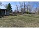 Expansive backyard with mature trees provides a serene and private outdoor space at 616 Gibbs Ct, Plainfield, IN 46168