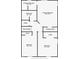 Floor plan exhibiting the layout of the primary bedroom, two bathrooms and other bedrooms at 6400 Buttonwood Dr, Noblesville, IN 46062