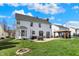 Expansive backyard featuring a patio and an elegant gazebo, ideal for entertaining guests at 6571 Hunters S Rdg, Zionsville, IN 46077