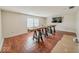 Bright living room with wood floors, abundant natural light, and a clean, spacious layout at 6616 W Thompson Rd, Indianapolis, IN 46241