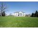 Expansive backyard with a large deck, perfect for outdoor entertaining and relaxation at 9921 N Wind River Run, McCordsville, IN 46055
