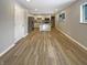 Spacious kitchen with white cabinets, stainless steel appliances, and center island at 10225 Bayton Ct, Indianapolis, IN 46229