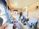 Cozy sun room with comfortable seating and natural light at 10624 N 200 W, Alexandria, IN 46001