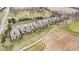 Community homes along a golf course are marked with a pin drop icon at 10744 Eldorado Cir, Noblesville, IN 46060