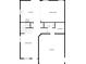 Main floor plan showing kitchen, Gathering room, living room, garage, laundry room, and water closet at 15503 Sandlands Cir, Noblesville, IN 46060