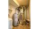 The basement contains a water heater, furnace, and air conditioning system at 2207 E Dudley Ave, Indianapolis, IN 46227
