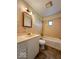 Bathroom featuring classic tilework, tub-shower combination and vanity at 2207 E Dudley Ave, Indianapolis, IN 46227