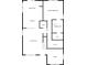 A thoughtfully designed floor plan featuring a primary bedroom, spacious kitchen, and multiple bathrooms at 2432 N Talbott St, Indianapolis, IN 46205
