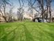 Large backyard offering plenty of space at 3120 Central Ave, Anderson, IN 46016