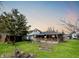 A relaxing backyard with a deck at 3120 Central Ave, Anderson, IN 46016