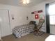 bedroom featuring a Marvel theme and a basketball hoop at 6812 Cadwell Cir, Indianapolis, IN 46237