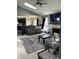 Inviting living room featuring a fireplace, comfortable seating, and an open layout perfect for entertaining at 1001 Maple W Dr, Lebanon, IN 46052