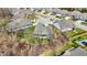 Aerial view of homes within a community highlighting lot sizes and community layout at 11072 Song Creek Ct, Fishers, IN 46040