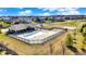 Community center with pool and playground in new home community at 11072 Song Creek Ct, Fishers, IN 46040