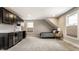 Spacious bedroom with a wet bar and ample natural light at 11505 Langton Walk, Zionsville, IN 46077