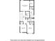 Upstairs floor plan showcasing the main bedroom, study room, and multiple bathrooms at 11505 Langton Walk, Zionsville, IN 46077